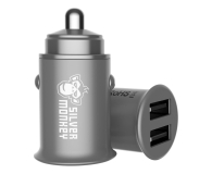 Silver Monkey Ładowarka samochodowa 2x USB, 24W - 536250 - zdjęcie 1